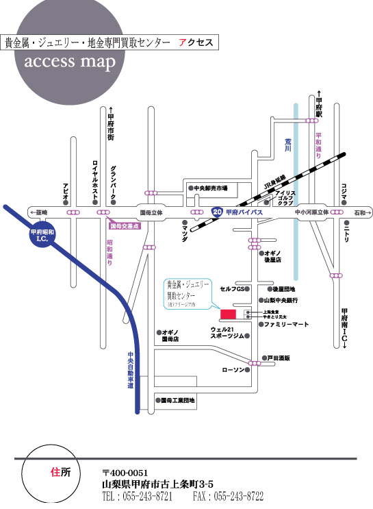 ���X�܂ł̒n�}